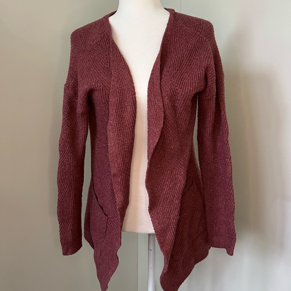 Pink Sweater Cardigan